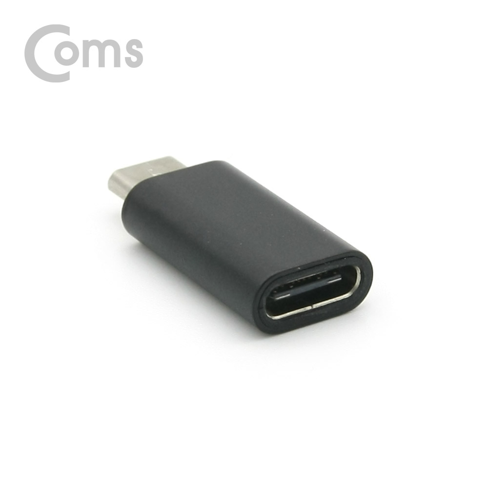 Coms USB 3.1 젠더(Type C) / Type C(F) to Micro 5P(M) / Short / Black