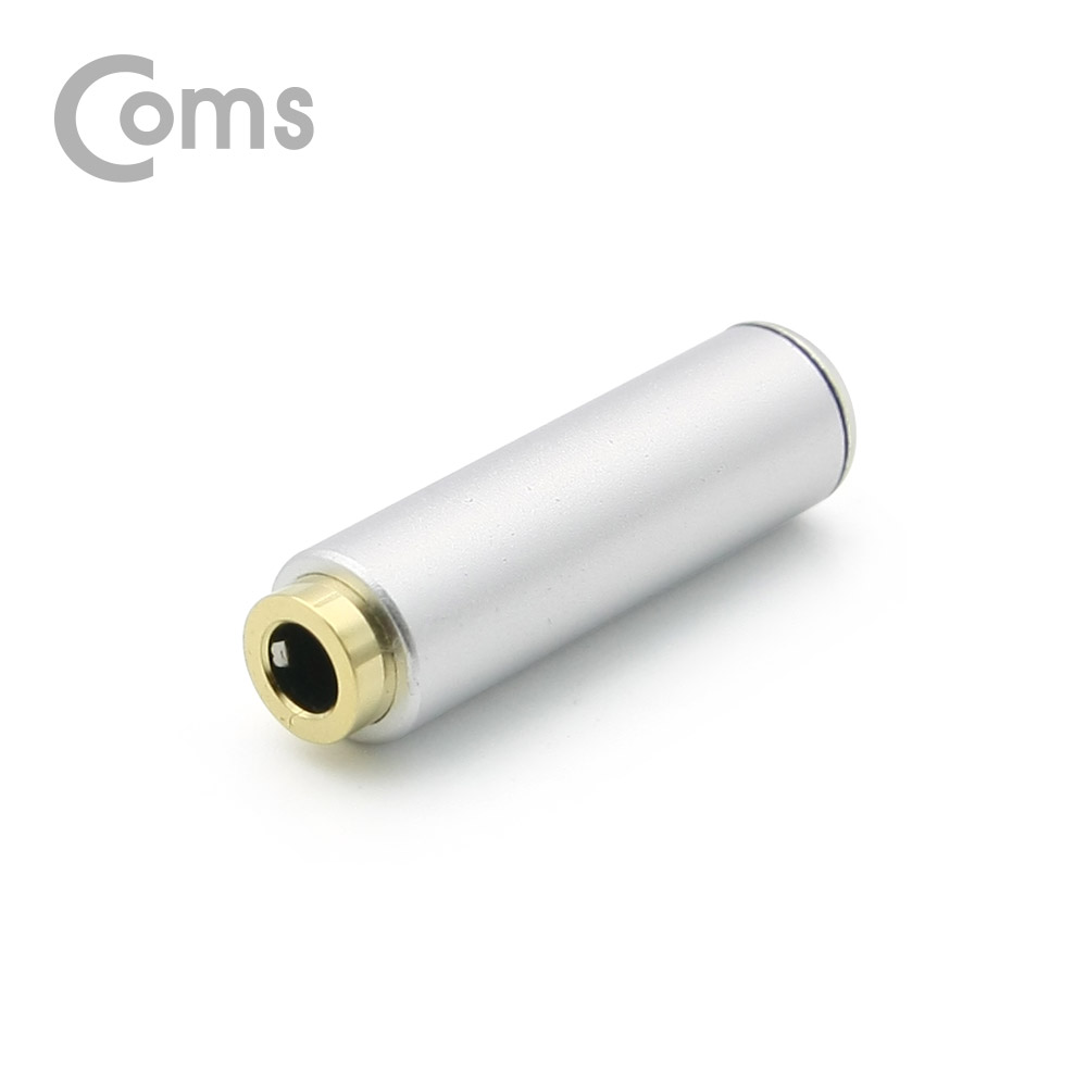Coms 4극 이어폰 제작용 커넥터 3.5mm F/F, Metal