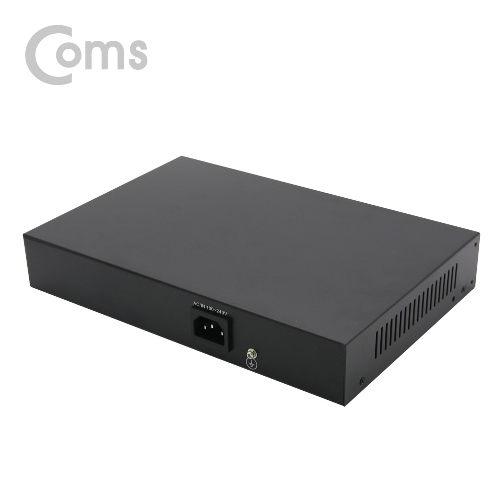 Coms 8포트 POE 스위치 허브 (10/100Mbps, PoE 장비전용)
