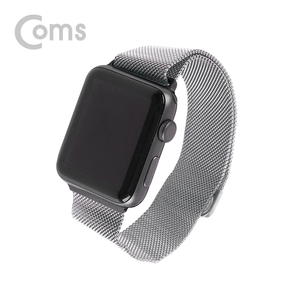 Coms 스마트워치/아이워치 손목밴드(자석) / Silver / 38mm / Smartwatch