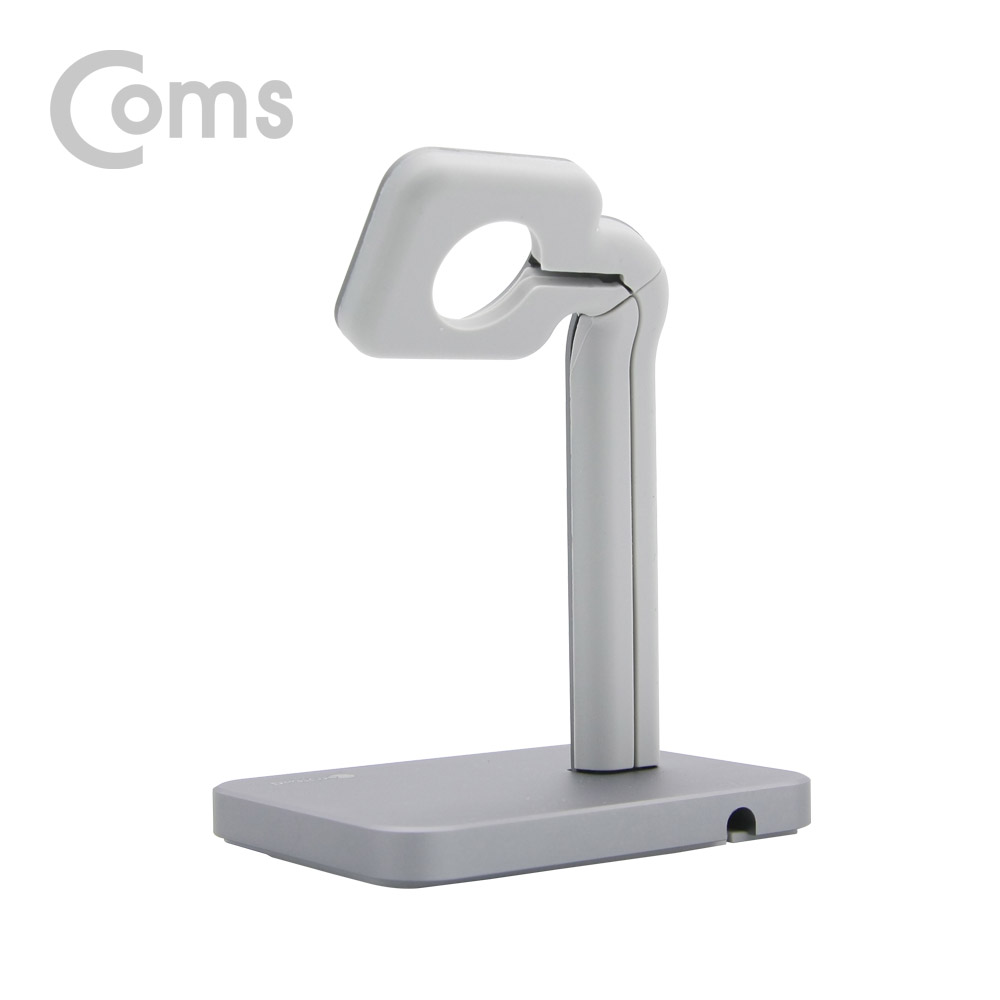 Coms 스마트워치 거치대(탁상용) / 충전패드 거치대 / 알루미늄 스탠드 / Smartwatch stand