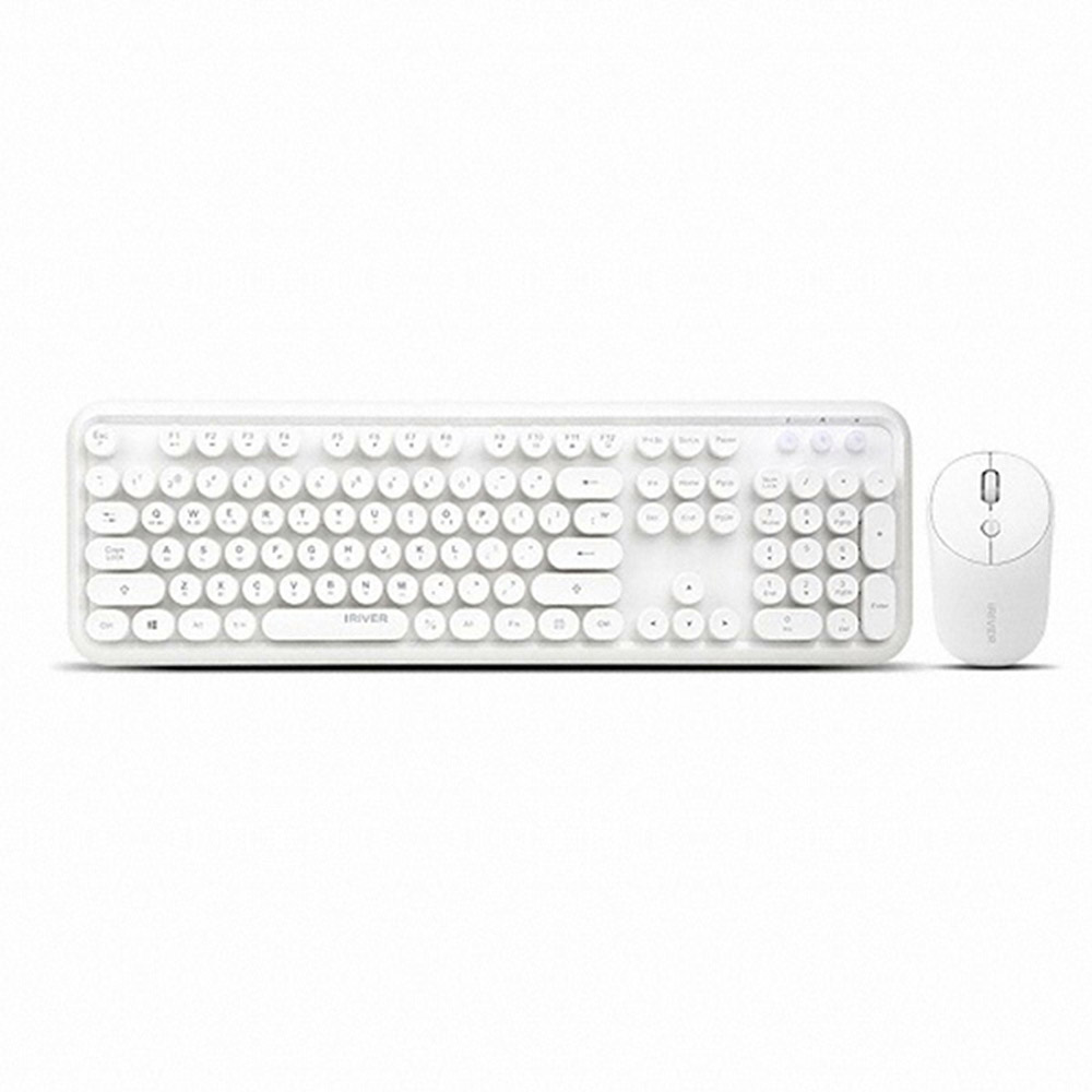 키보드 IRIVER (IR-WM10 WHITE) / 무선 흰색, BUBBLE