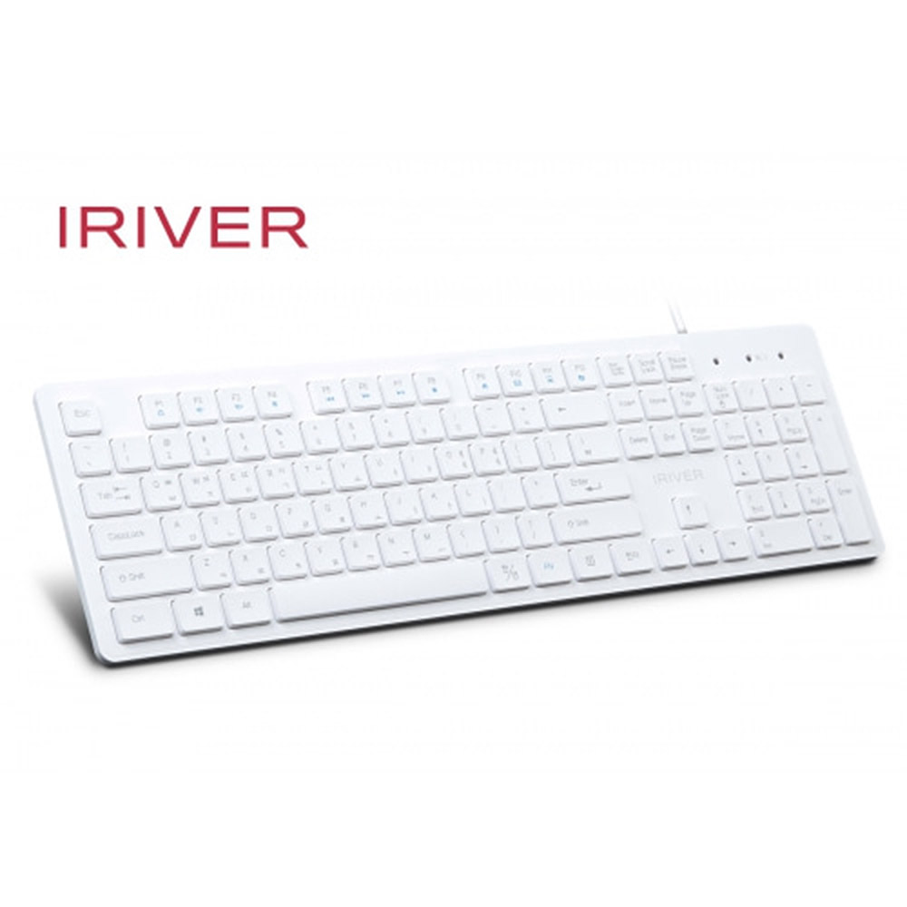 키보드 IRIVER (IR-K2000W) / 유선 흰색