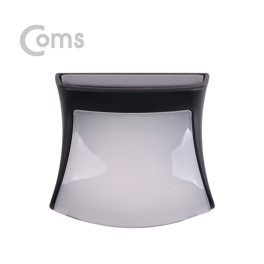 Coms 태양광 LED 램프 / 라이트 / 벽면설치 3LED / 자연색 / LED 램프