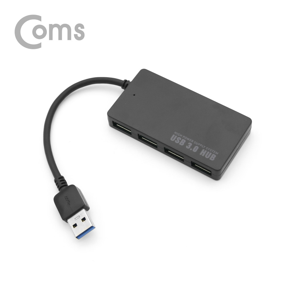 Coms USB 허브 3.0 (4P/무전원) 30cm
