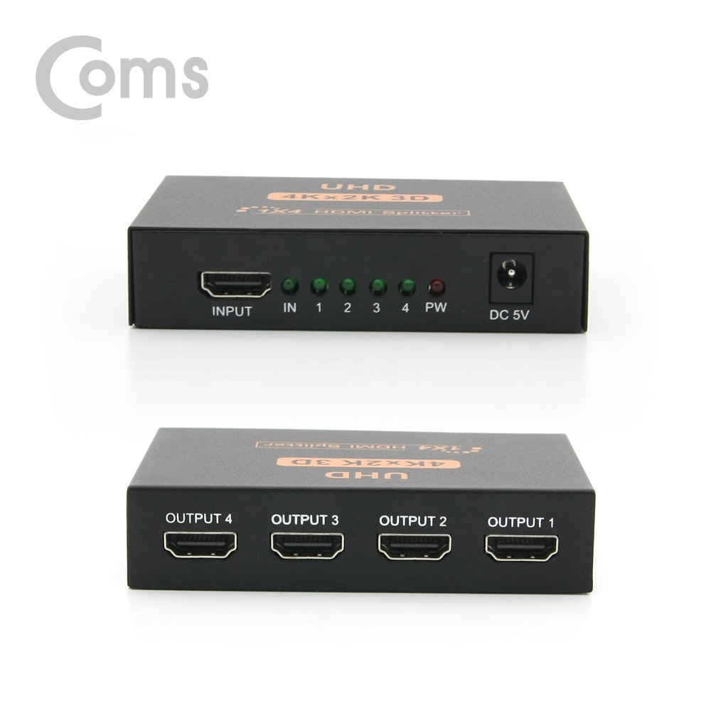 Coms HDMI 분배기(1:4) / 4K2K @30Hz / 1080P
