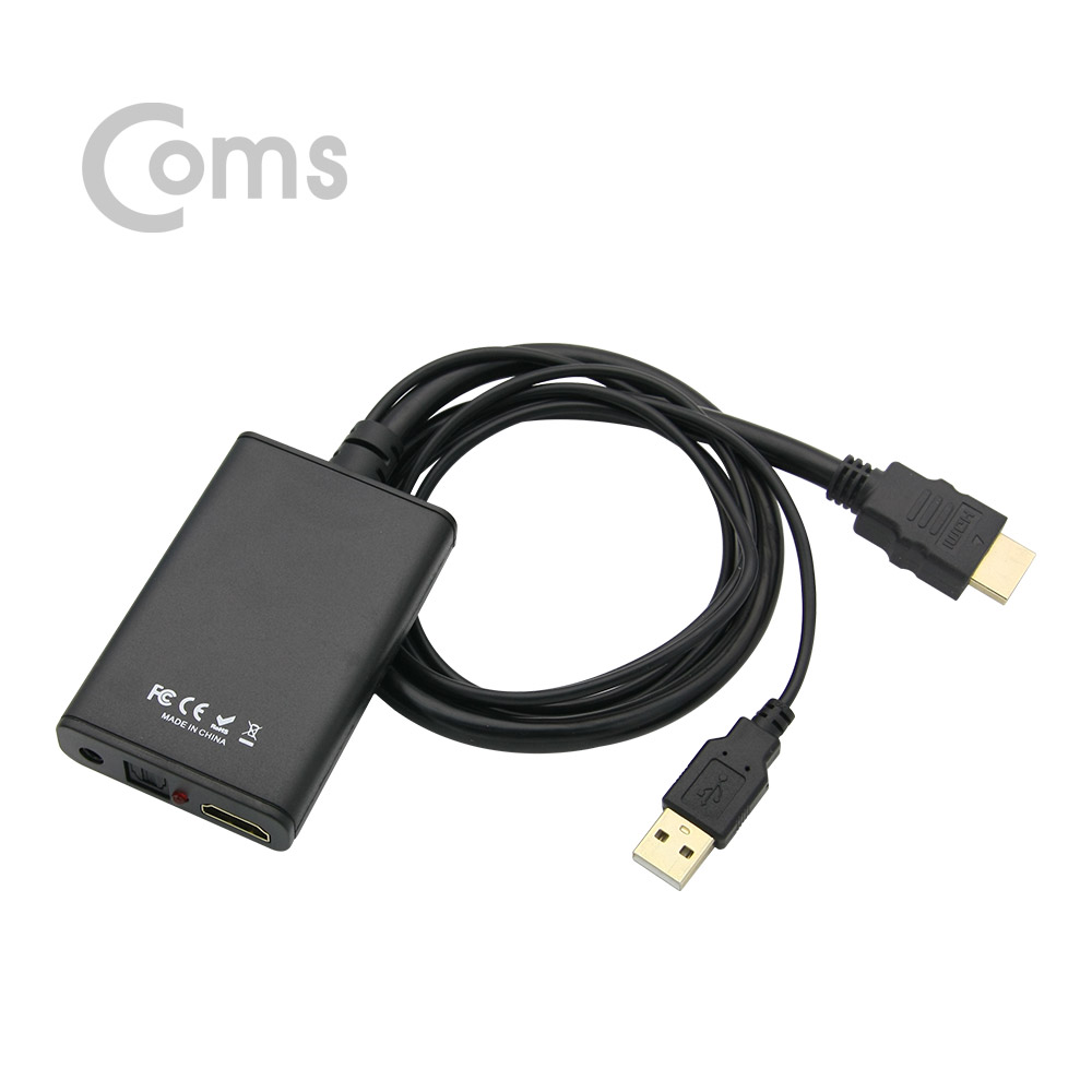 Coms HDMI 컨버터(HDMI -> HDMI -> + SPDIF) - 4K x 2K, 3D