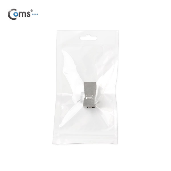 Coms Cat6 커플러(RJ45) I 형 8P8C / 랜케이블 연장용, Metal