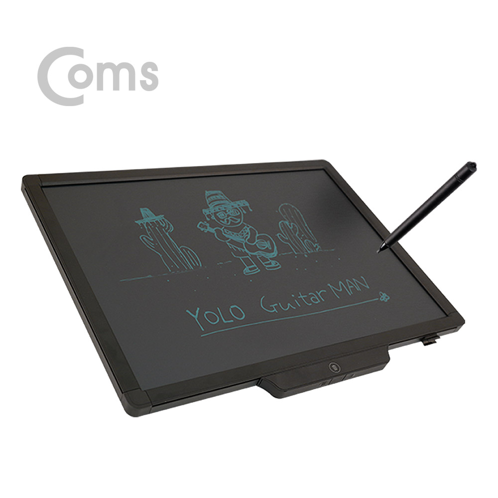 Coms 메모보드 20형 LCD / 전자노트 / 전자 메모패드 / 전자칠판 / 친환경