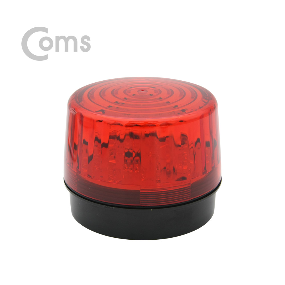 Coms 원형 LED 경광등, Red Light