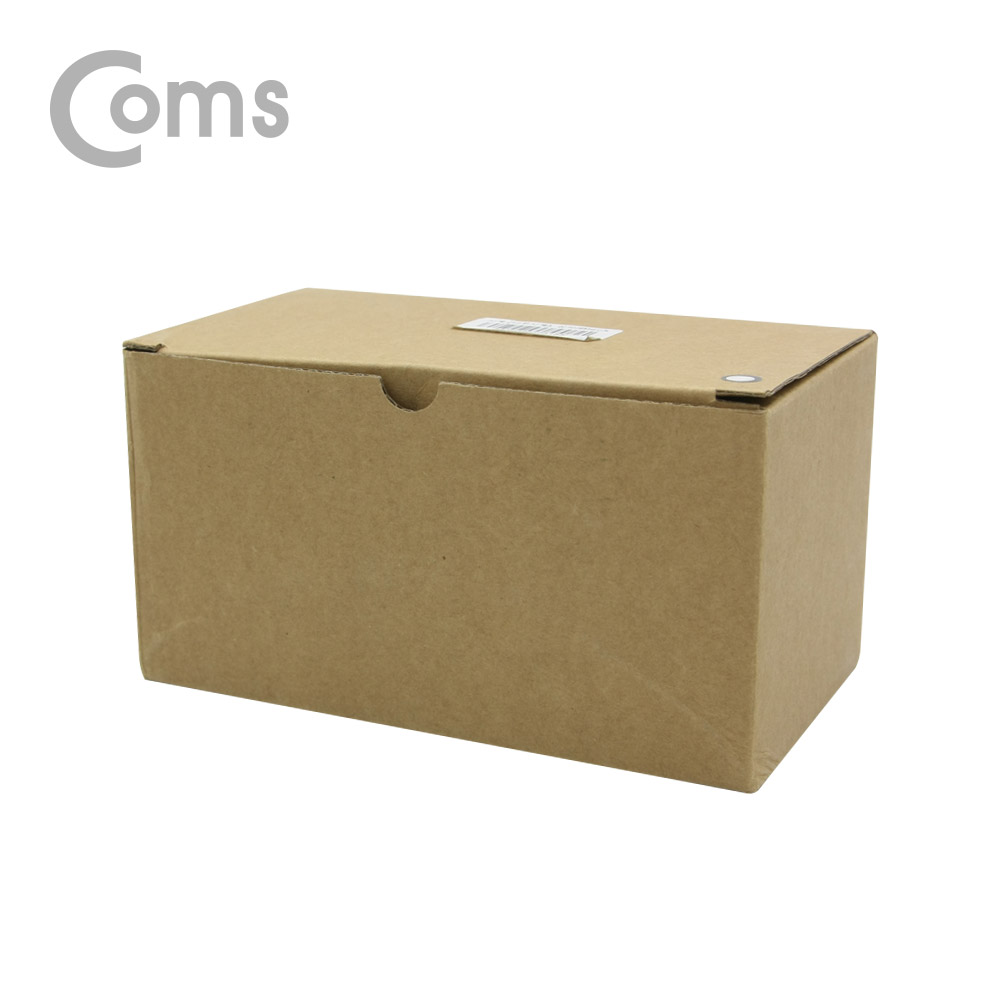 Coms 디지털 LED 나무시계 (삼각/White)
