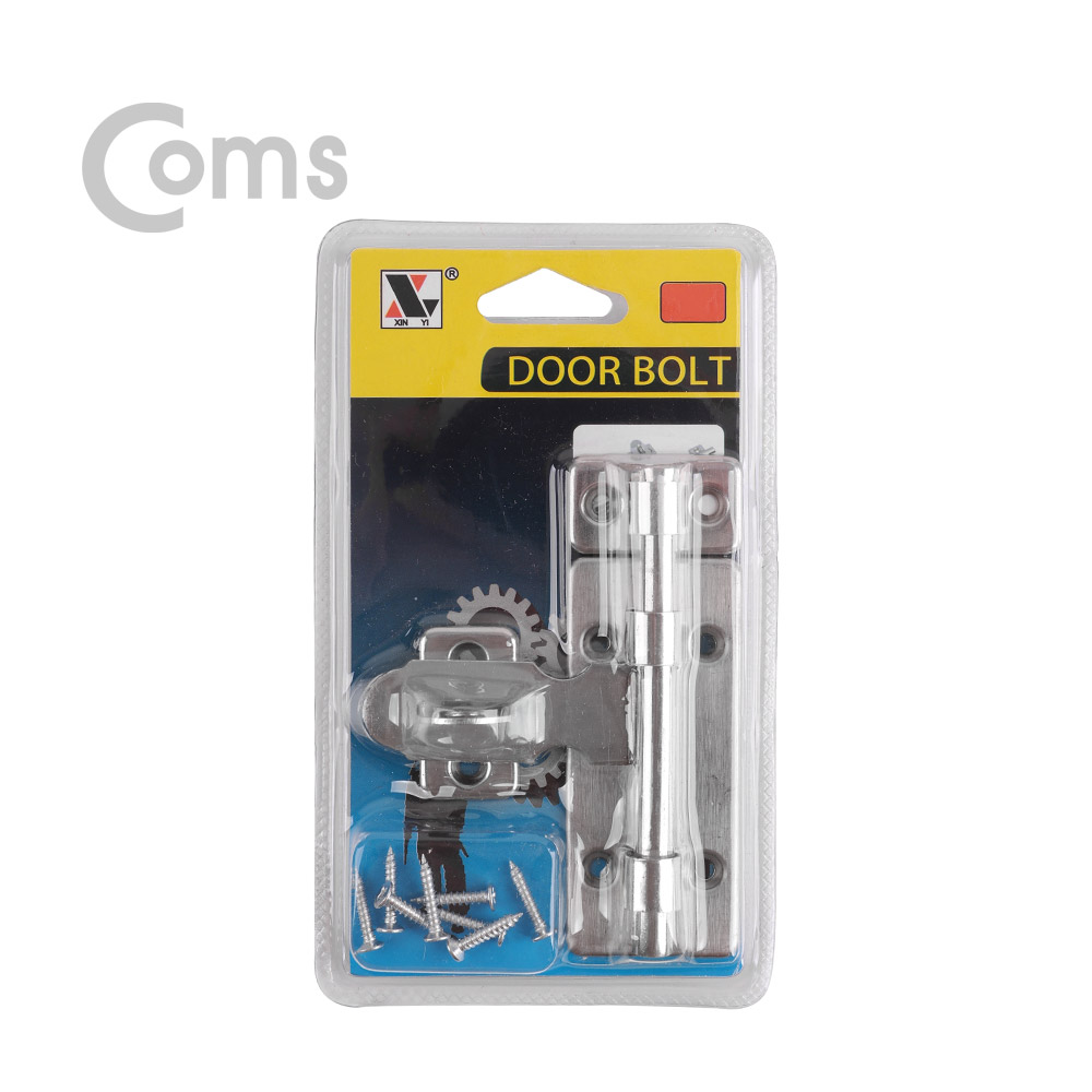 Coms 스텐 빗장 (나사 포함, Door Bolt) / 100 x 35(mm)