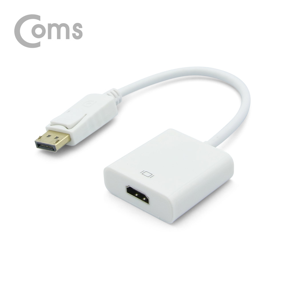 Coms 디스플레이포트 컨버터 25cm / DP(M) to HDMI(F) / Full HD @60Hz/DisplayPort