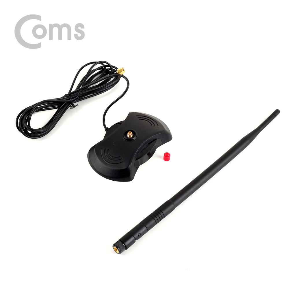 Coms RP-SMA 안테나(7dBi) 3M / 2.4Ghz / 실내용/무지향성