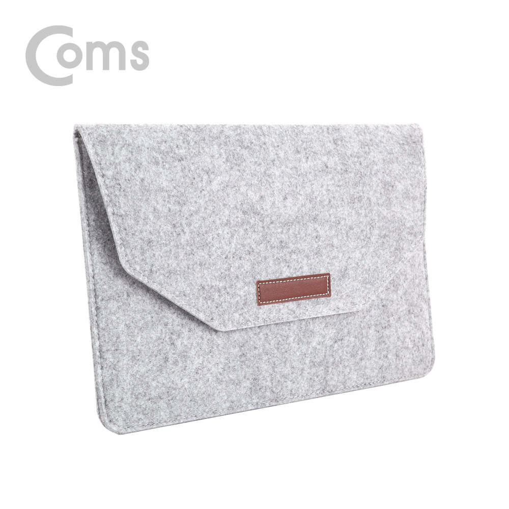 Coms 펠트 노트북 파우치 / 노트북 가방 / 슬림형 / 11.6형 / Gray