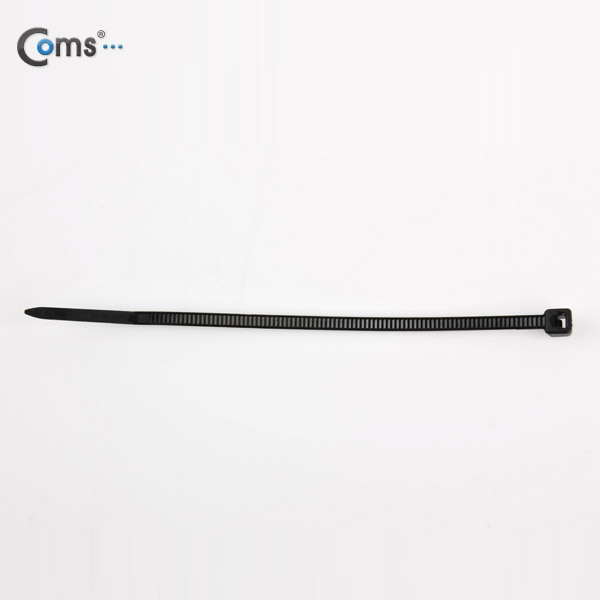 Coms 케이블 타이(1봉/100pcs) CHS-3 검정, 100mm x 3mm