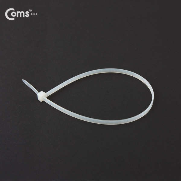Coms 케이블 타이(100pcs), CHS-5 * 300/흰색, 300mm x 5mm