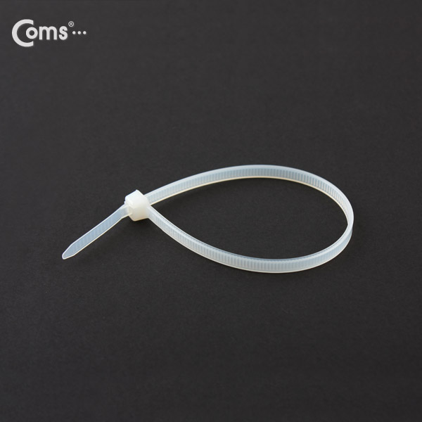 Coms 케이블 타이(100pcs), CHS-5 * 200/흰색, 200mm x 5mm