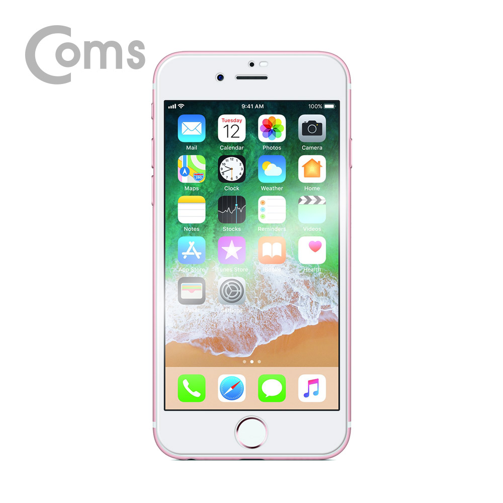 Coms 스마트폰 강화유리/보호필름 iOS Phone 8