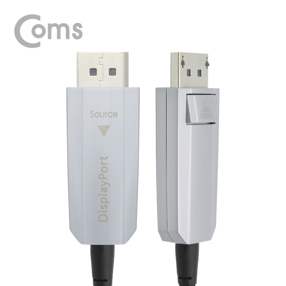 Coms 디스플레이포트 v1.4 광 케이블 20M, DP v1.4 AOC 8K@60Hz/4K@120Hz UHD/DisplayPort