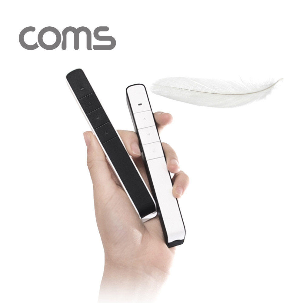 Coms ACE 레이저 포인터 / 무선프리젠터 / Black