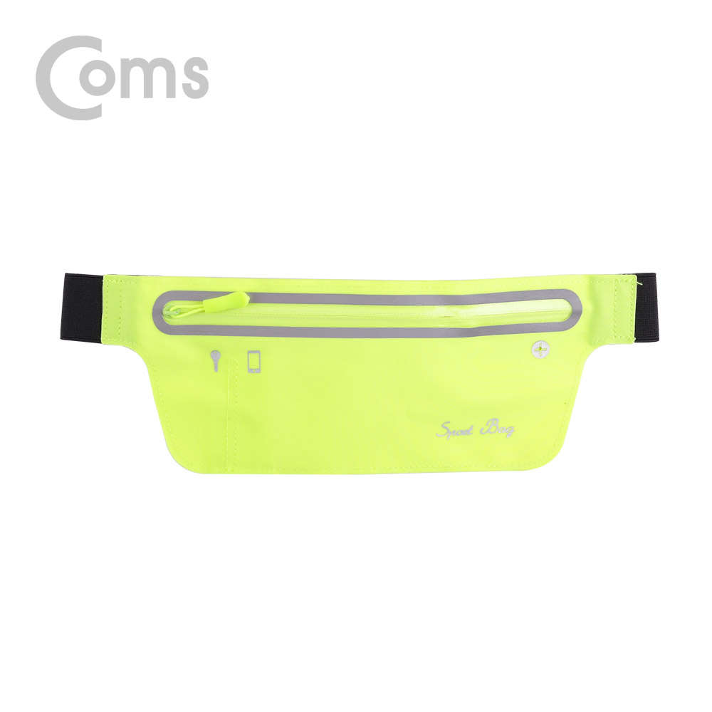 Coms 다용도 포켓 벨트, Yellow