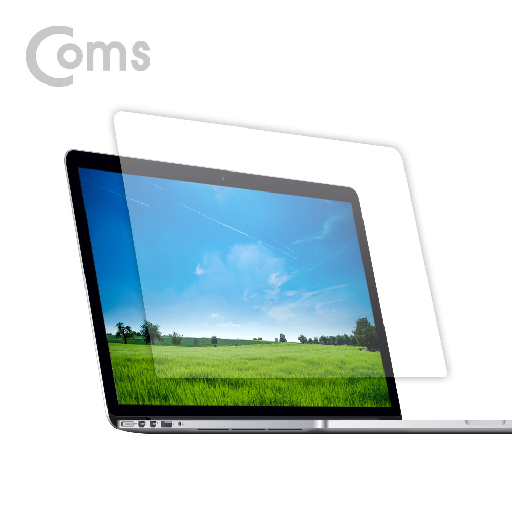 Coms 맥북 스크린 가이드(투명), 액정 보호필름, Macbook Air 11형, 맥북 에어 11형