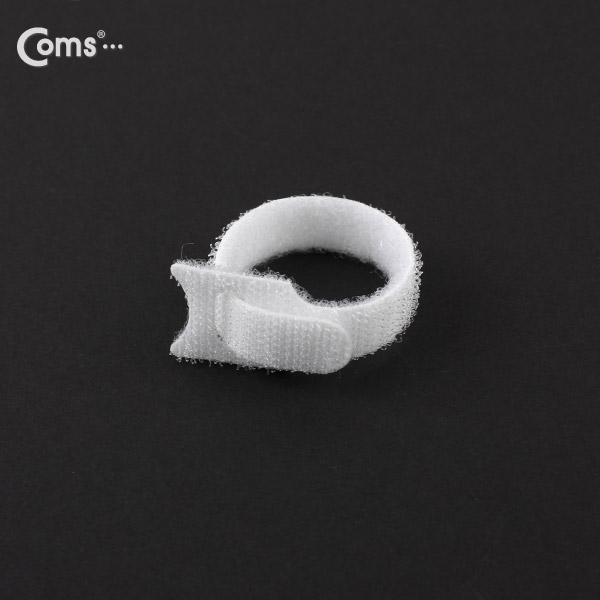 Coms 벨크로 타이(10pcs), MGT-150, 150mm/White