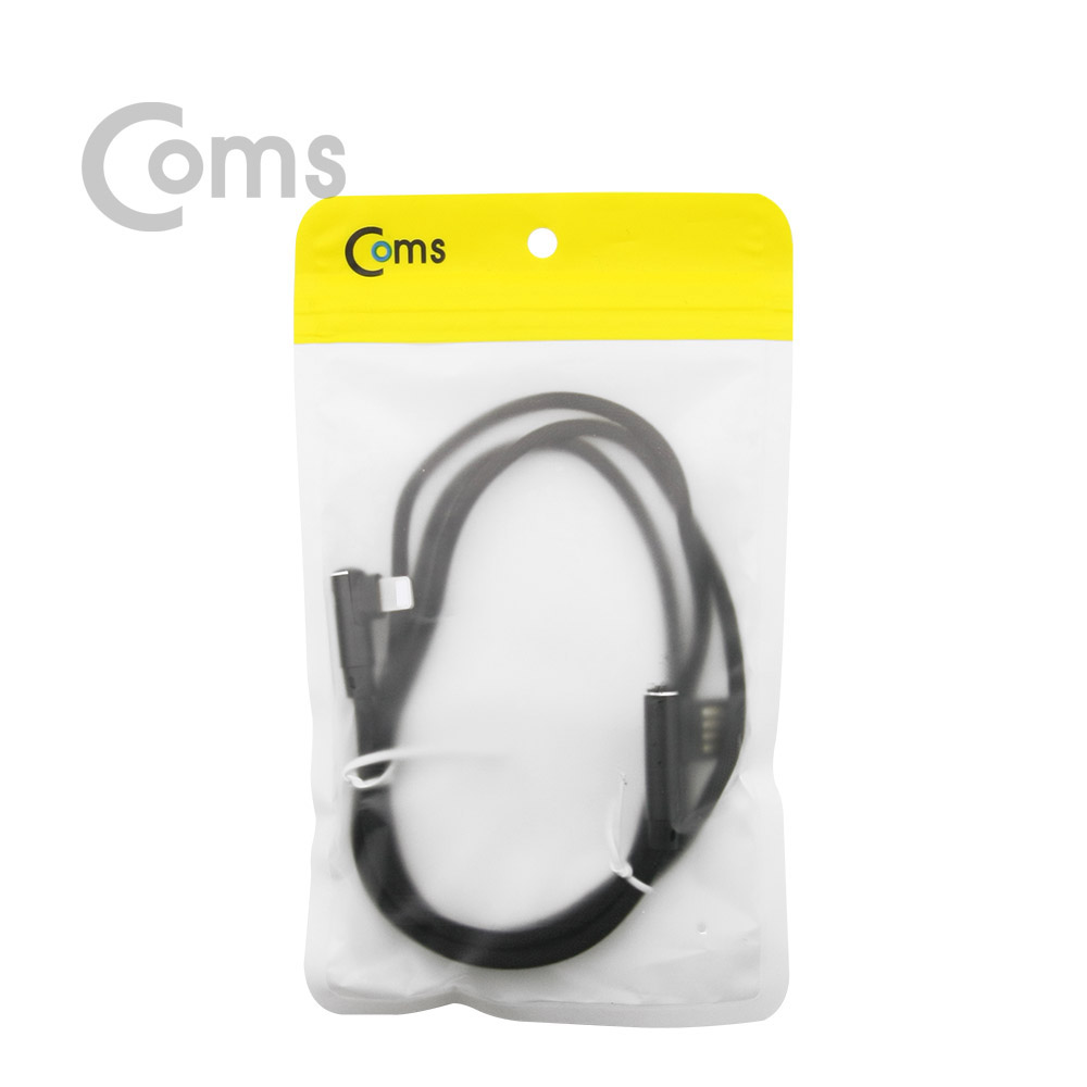 Coms iOS IOS 8핀 (8Pin) 케이블 1M, 패브릭 - 양방향 USB 2.0 A(M) 꺾임,/8P(M) 꺾임