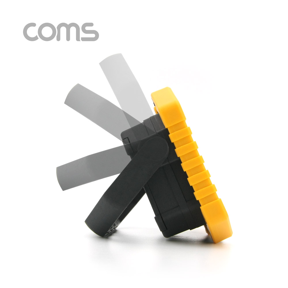 Coms 다용도 LED 램프 / 캠핑용, 작업용 라이트(18650x2 & AAx4) USB 충전 / W839, 2X COB
