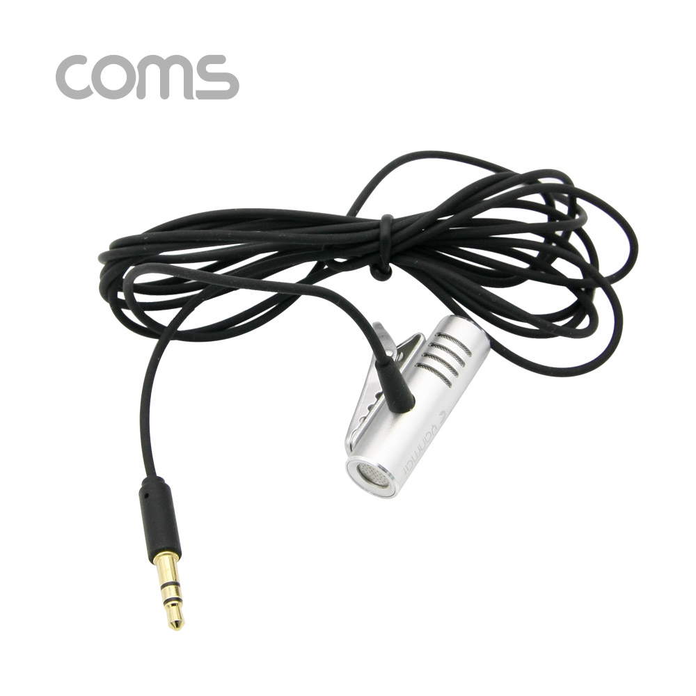 Coms 마이크(고급 미니형), 클립고정 / 스마트폰 마이크 / R933