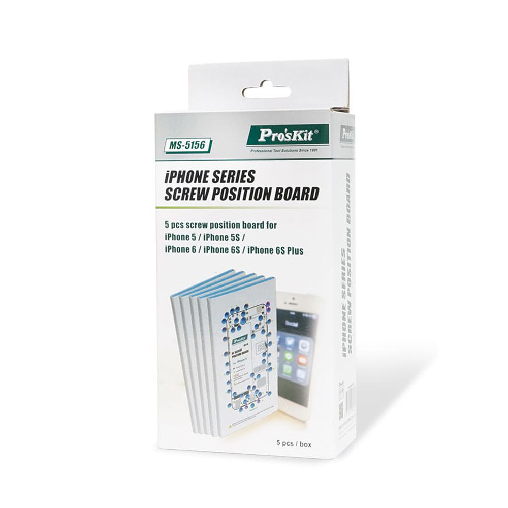 PROKIT iOS 스마트폰 나사 위치 가이드 보드 (iOS Phone 5/5S/6/6S/6S+)
