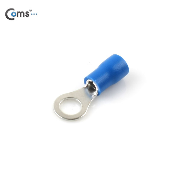 Coms 터미널(100pcs)/ Ring단자, RVS 2-5, 파랑, 5.3mm
