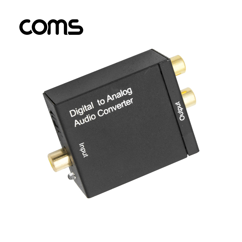 Coms 오디오광 Optical 컨버터(DCA0101) 디지털 to 아날로그
