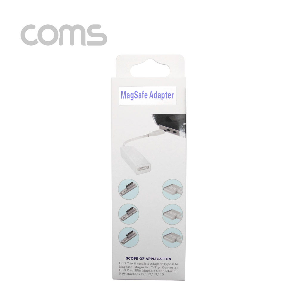 Coms USB 3.1 (Type C) 젠더(Macbook 5P) Type C M / Macbook 5P /맥세이프 / Magsafe