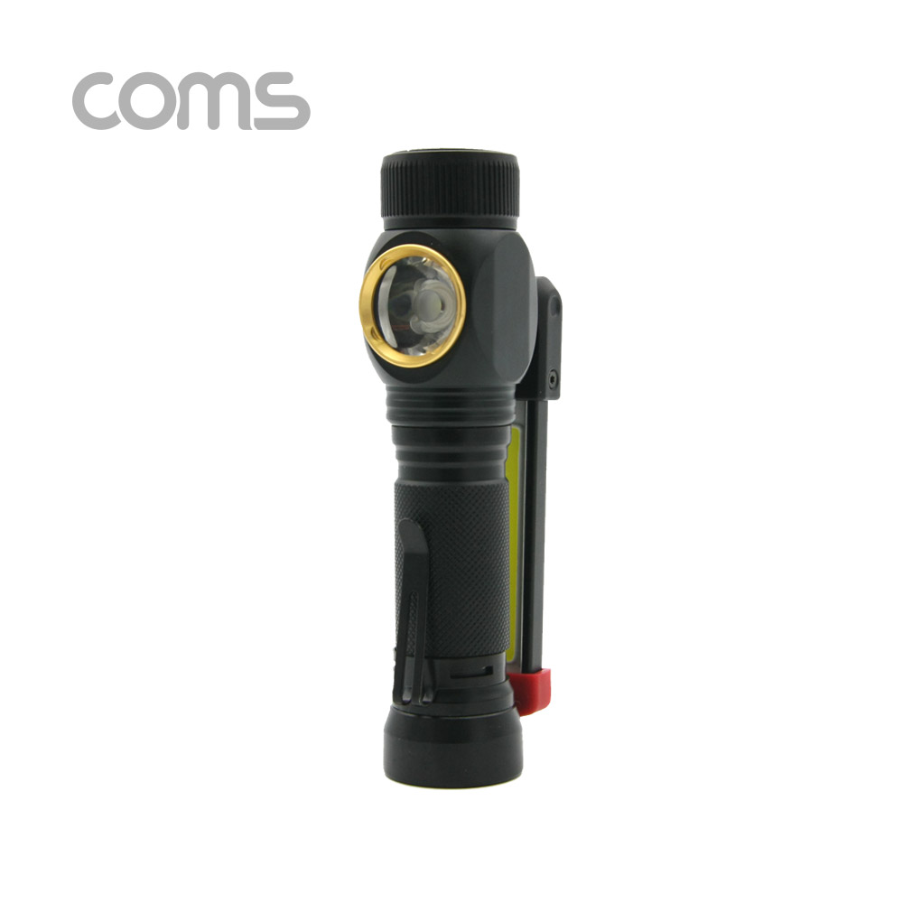 Coms LED 램프 (18650 배터리-별매) COB LED / Side Lamp / 손전등 / 2 in 1