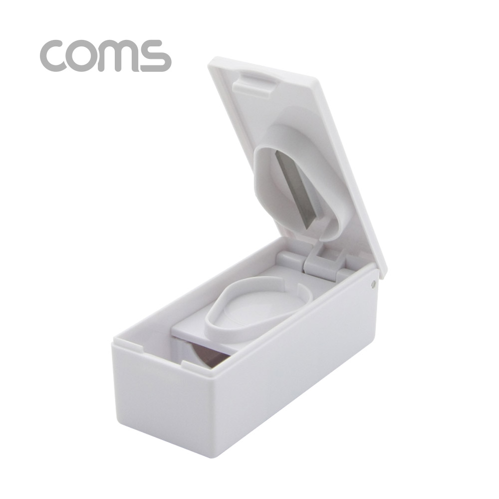 Coms 알약 커팅 보관함, 직사각 / 알약 절단기