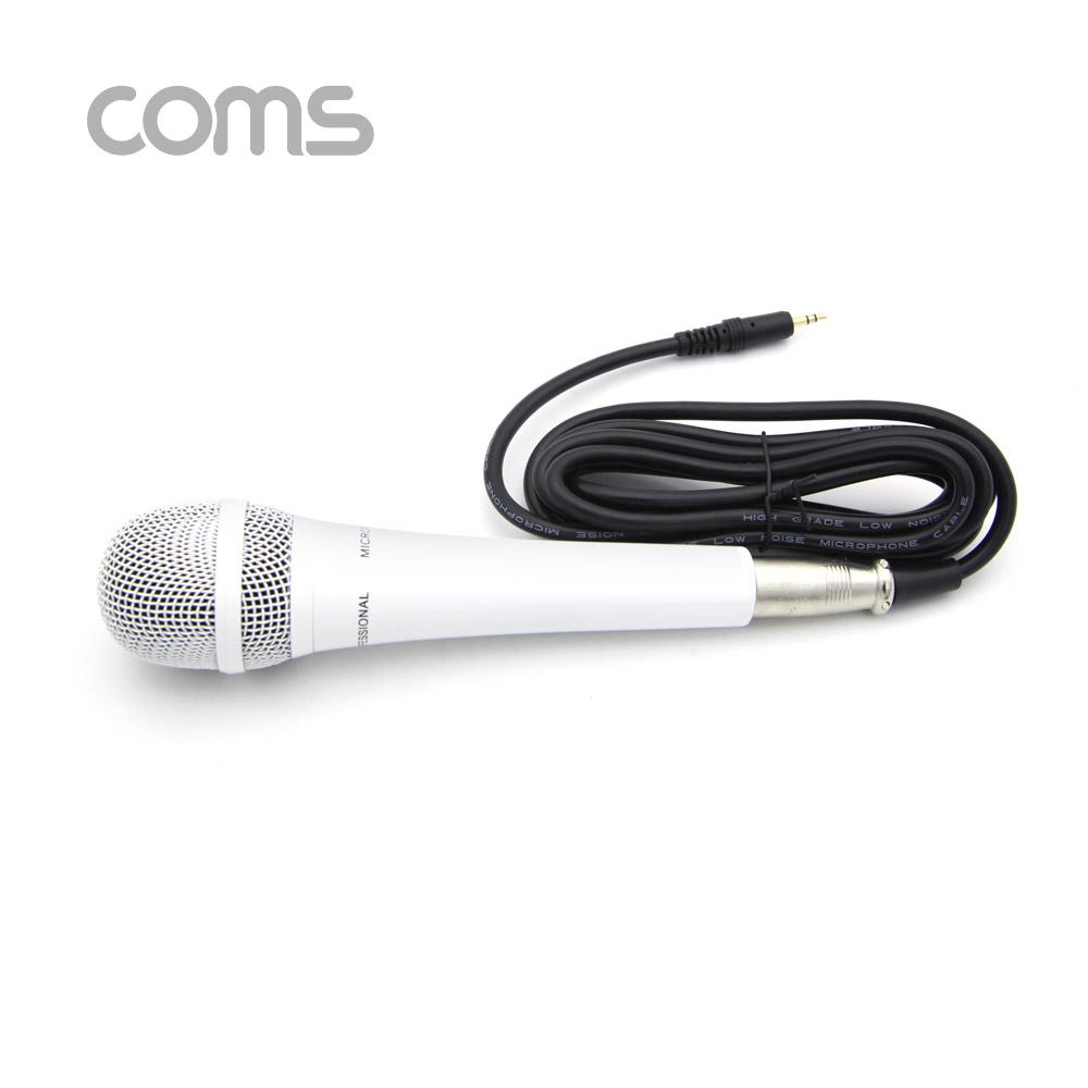 Coms 일반 마이크 / 3.5mm 커넥터 / 케이블 2.5m