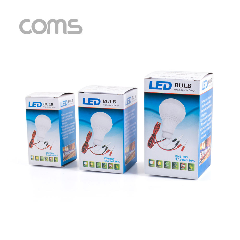 Coms 캠핑용 USB 램프(전구형) 5V/7W / 14 LED / 1M / White / LAMP