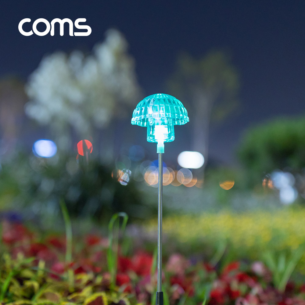 Coms 태양광 LED 정원등 / 우산형 / 600mAh