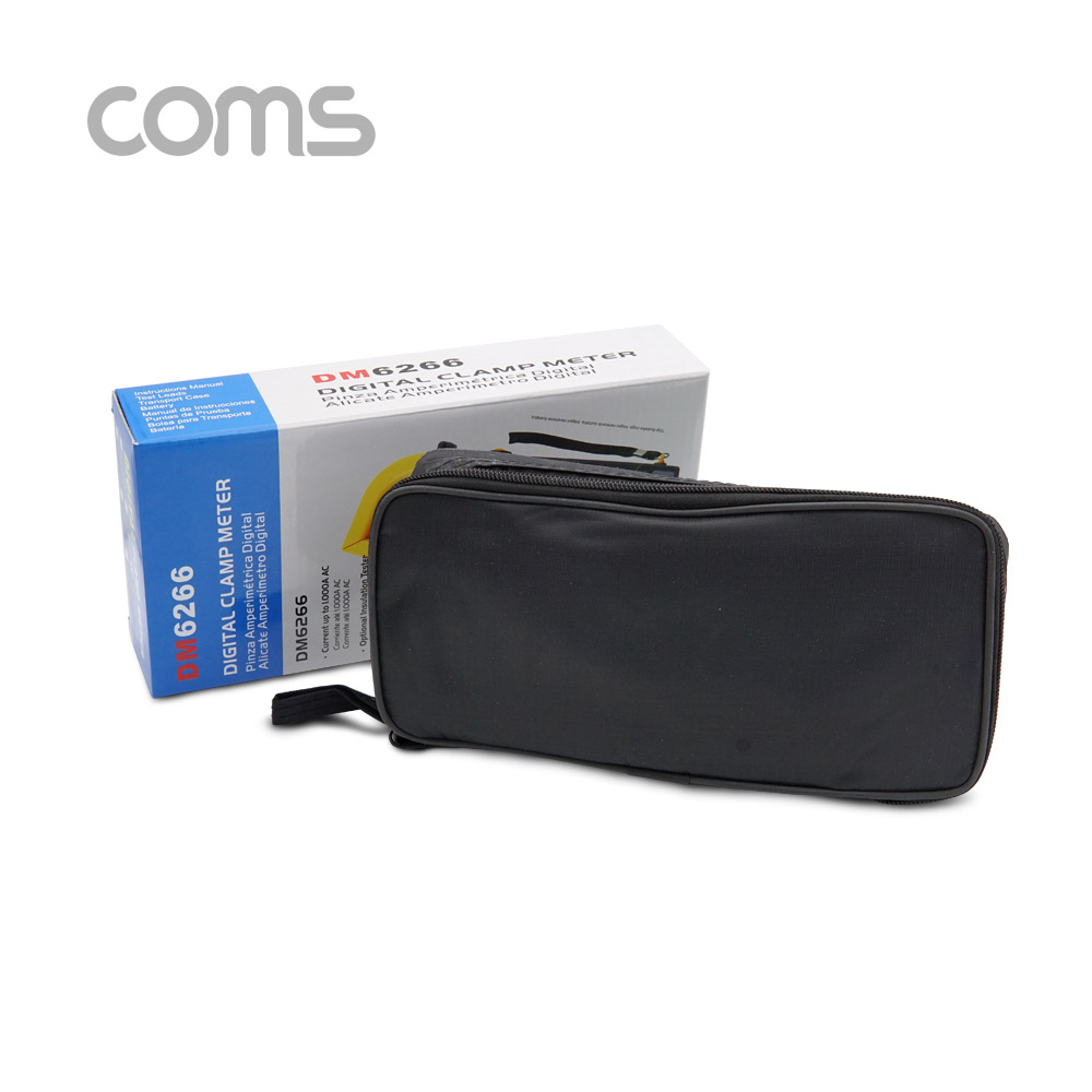 Coms 클램프형 디지털 테스터기 / Digital Clamp Meter Tester