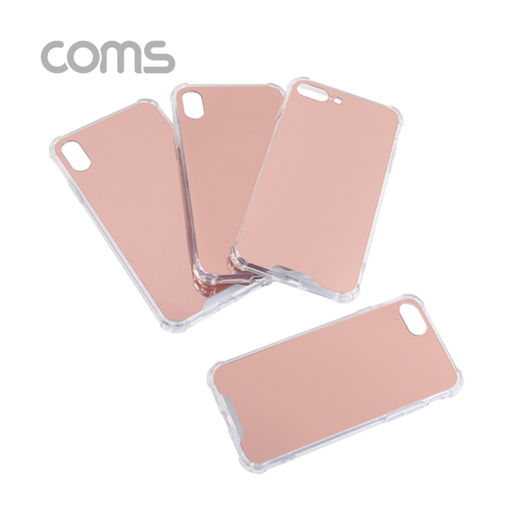 Coms 스마트폰 케이스(거울 / 미러) iOS XS Max / 로즈골드
