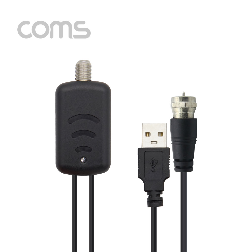 Coms 안테나 수신기(TV12), 디지털 TV 실내용, 반투명 / 필름타입