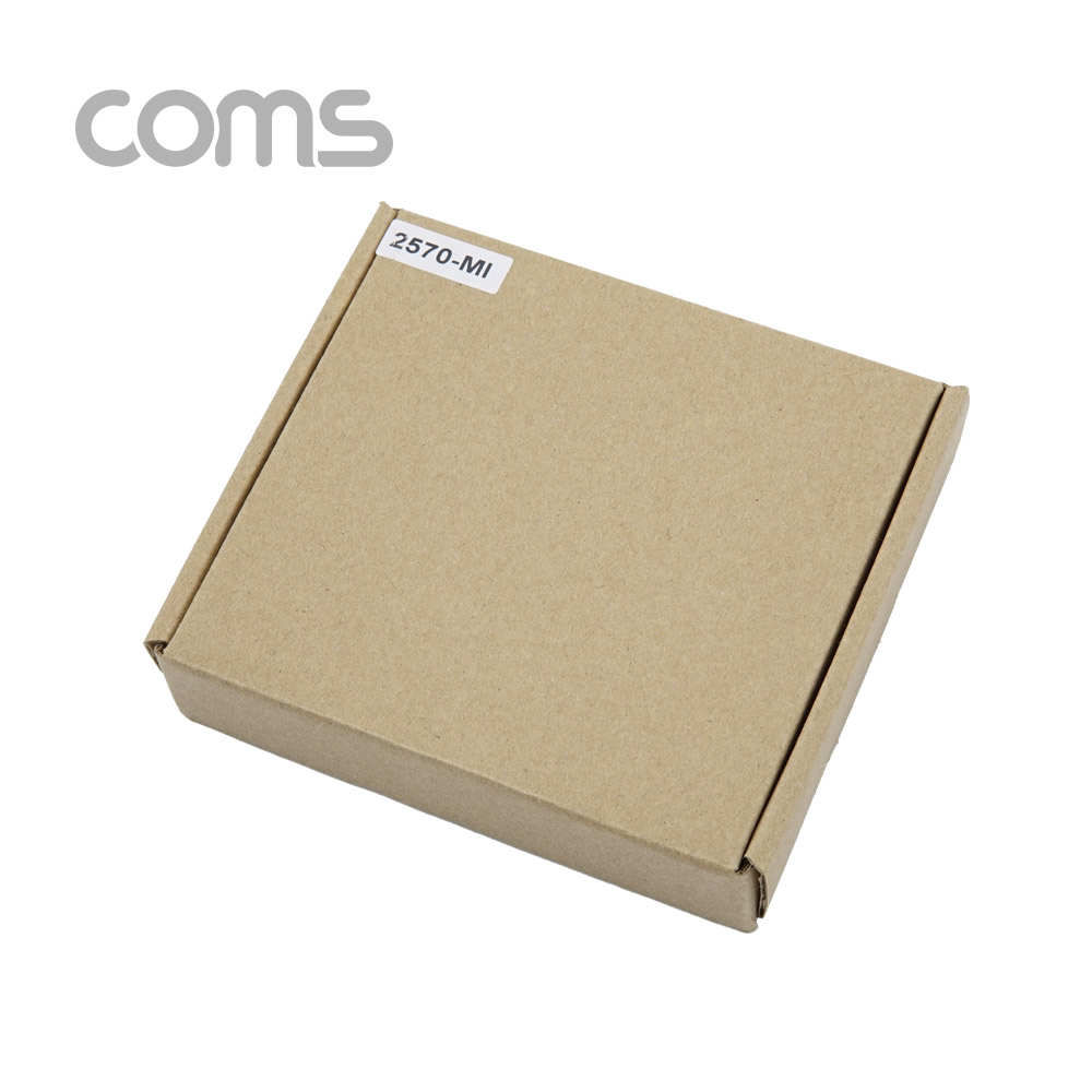 Coms SATA 변환 컨버터 / mSATA to SATA / 2.5형 / 알루미늄 케이스