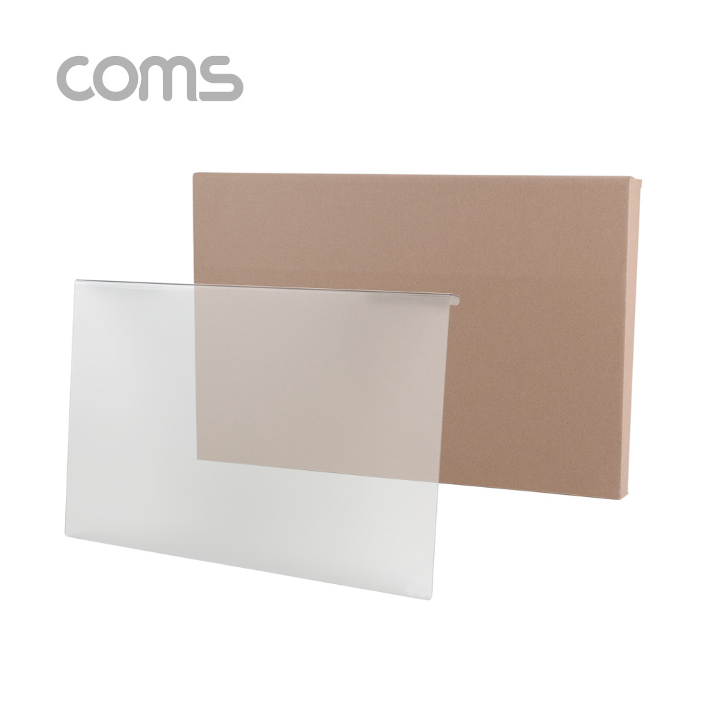 Coms 모니터 스크린 커버(24형) / 블루라이트 차단 필름 / 모니터 액정 보호 필름