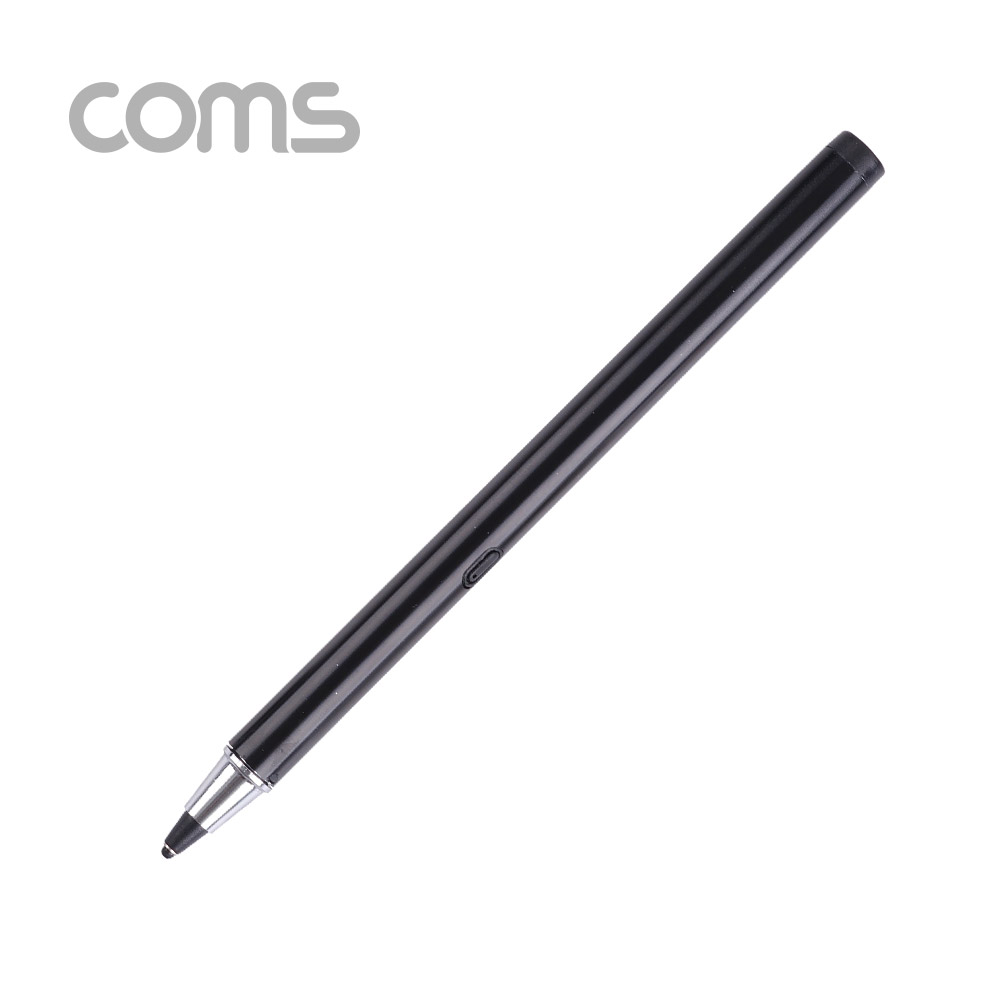 Coms 터치펜 전자식, BLACK