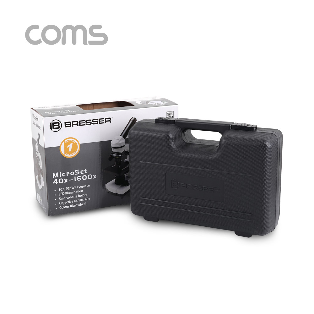 Coms 초정밀 현미경 40x~1600x / 생물 현미경 / Microscope Set