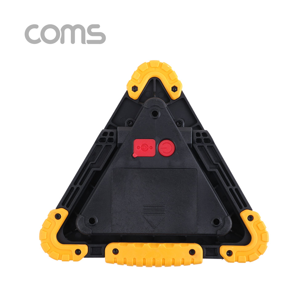 Coms 작업용 LED 라이트(18650x2 & AAx4) USB 충전 / LED 비상등 램프 / 3X COB + Red LED