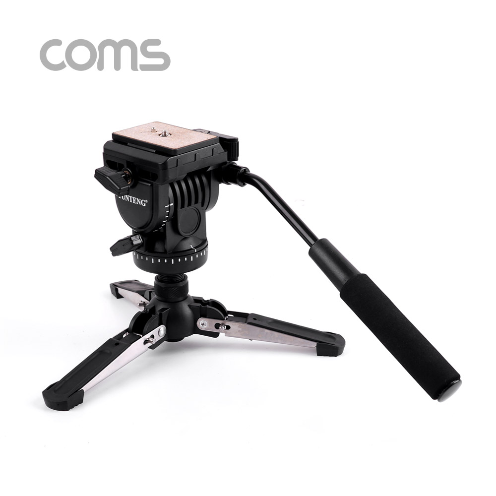 Coms 카메라 삼각대 / VCT-588 / 4단형 / 높이조절 / 65cm ~ 166cm