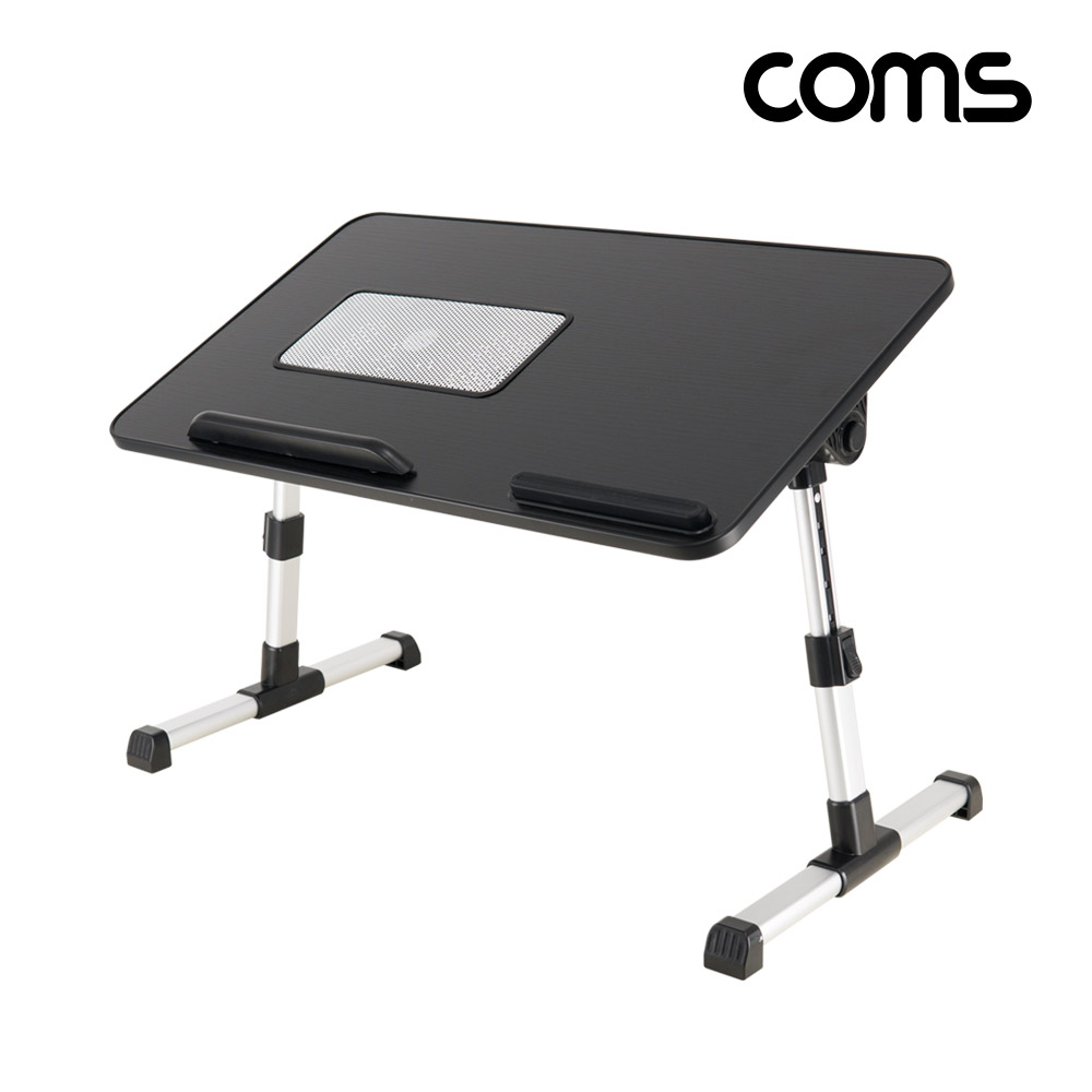 Coms 노트북 스탠드(각도조절) / 쿨링팬 / LAP DESK / 독서대 / 베드 트레이
